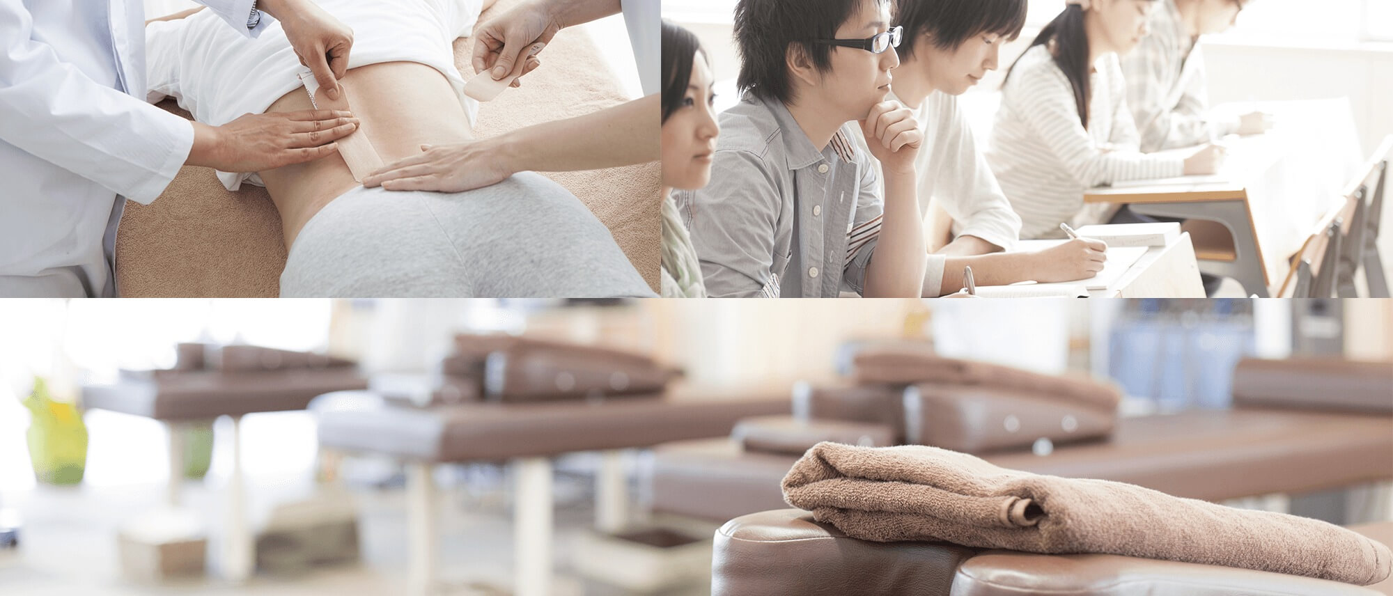 施術者の総合的なレベルアップを図りたい